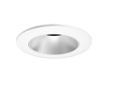 Elco Lighting E2L10WF40H 2"Round Reflector Teak™ LED Light Engine - 800-1100 Lumens - CCT: 4000K - Beam Angle: 60º - Finish: Haze with White Trim