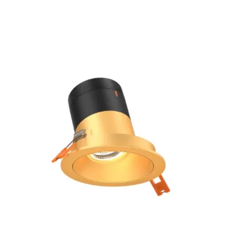 Dals Lighting RC03-CC-20-SLGD-TGD Versa 3" Gold Recessed Light - Wattage & CCT Selectable - Gold Trim