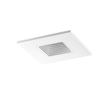 Elco Lighting E2L15WF27W 2" Square Baffle Teak™ LED Light Engine - 800-1100 Lumens - CCT: 2700K - Beam Angle: 60º - Finish: All White