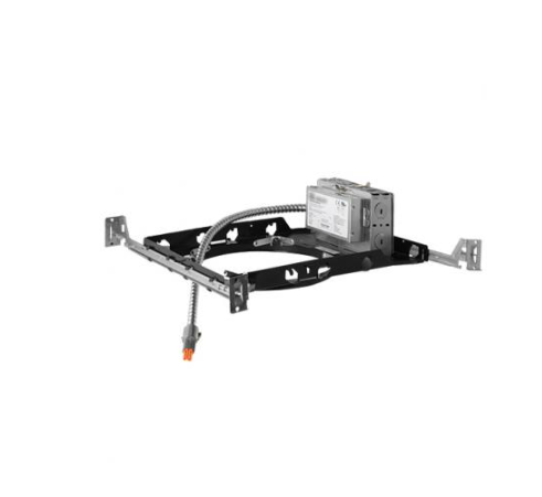 Elco Lighting E8LFU20D2-EM1 8" Construction Plaster Frame with Driver - 2000 Lumens - 120/277V - 8W Emer. Backup