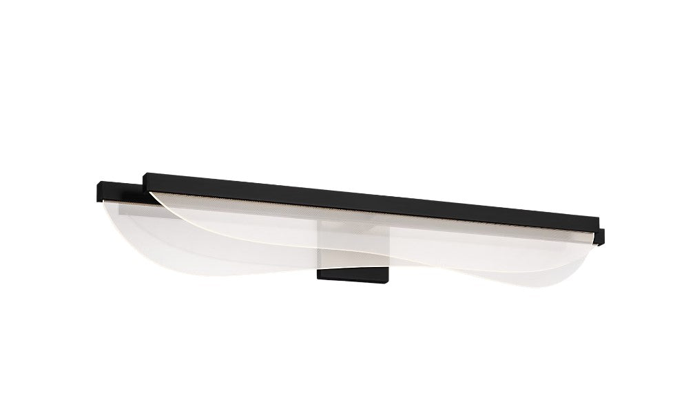 Visual Comfort Architectural SLBA14730B Modern 36" Nyra LED Bath Bar Light - 120-277V - CCT: 3000K - Finish: Nightshade Black