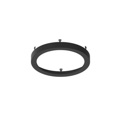 Nora Lighting NELO-6RB 6" Decorative Metal Ring for NELO-6RTWMPW - Finish: Black