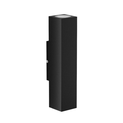 Westgate WMCS6-24-UDL-MCTP-DD-BK 24" Outdoor LED Wall Cylinder Light - 120-277V - Color Temperature: 3000K-4000K-5000K - Finish: Black