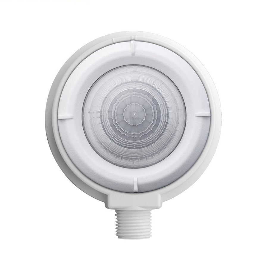 Eiko HBE11-IUB-LAO 0-10V Dimming Fixture Mount PIR Occupancy Sensor, Indoor/Outdoor