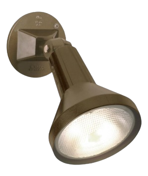 Nuvo SF77-494 1 Light - 8" - LED Flood Light; Exterior - PAR38 with Adjustable Swivel - Bronze Finish