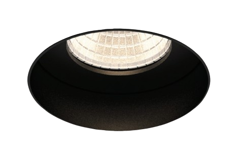 Eurofase Lighting TGO1RTL01RF1527WCL 15W Tango LED without Trim, Round, 1-Light, Wide, 120V-277V, 2700K, Black, Clear