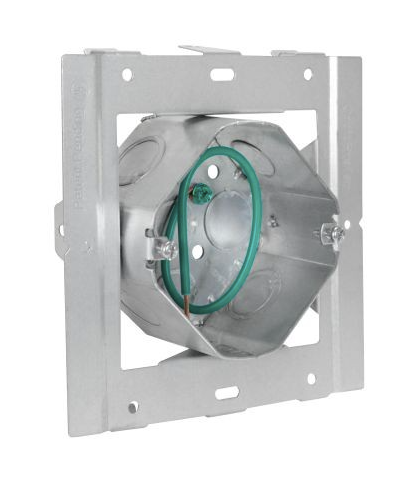 Orbit UMAB-4R 4” (4O), 2-1/8” Deep Welded Octagon Box With Built-in Adapter, Adjustable From Flush to 1-1/2” 20 Pack