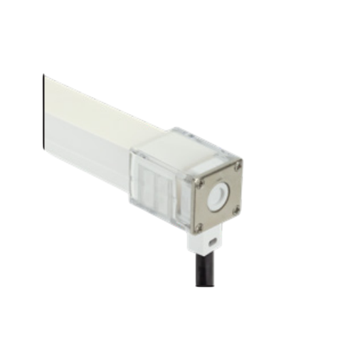 American Lighting NFPROV-CONKIT-NS-2PIN-BTTMR 36” Pro-V No-Screw Power Feed (2-Pin) – Bottom Right w/End Cap