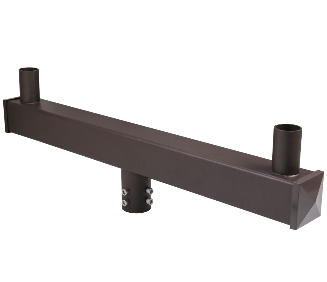 Eiko PA1-2BH-BZ 2-Light In-Line Bullhorn Bracket (Bronze)
