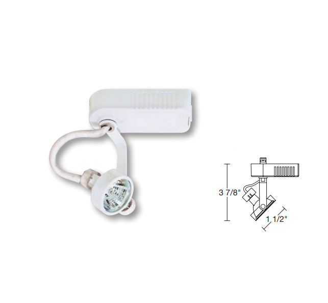 Elco Lighting ET126B Low Voltage Fixtures Gimbal Ring For MR11 Fixture in Black Finish