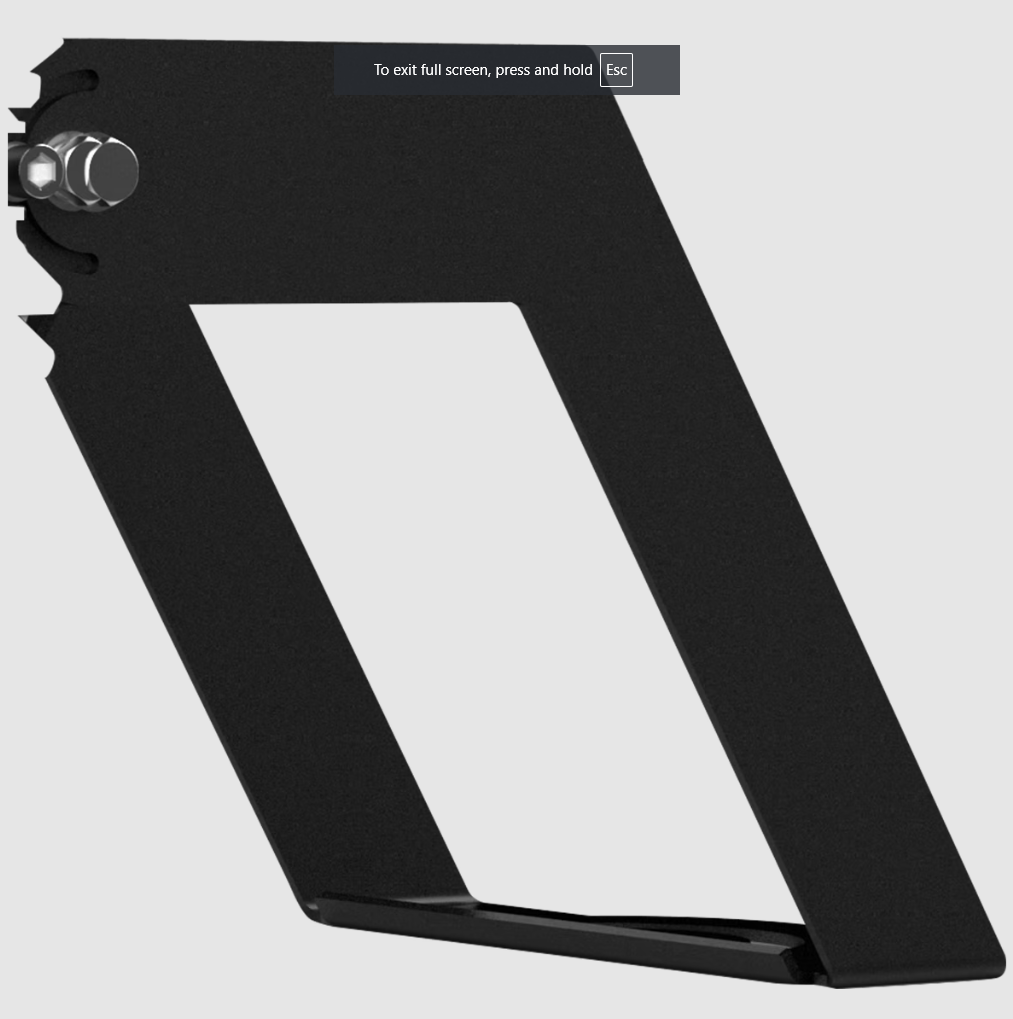 Eiko SIG-Y-BK Signal Yoke Mounting Bracket, Black