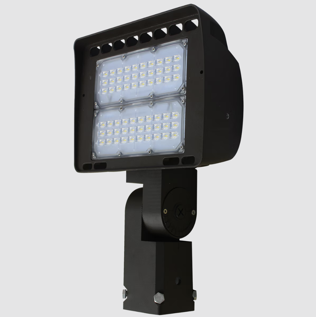 Eiko FLJ-130/D0/750-V-D-S-BZ Utility Flood Light 13000LM 130lpw 100W 70CRI 5000K 0-10V Dim 277-480V Slip-Fit Bronze