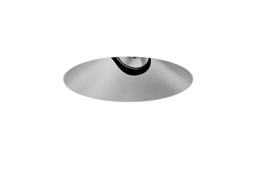 Visual Comfort Architectural ENCL3RRL-L12WD31AI-S Modern Entra CL 3" Round Adjustable Flangeless IC Airtight Trim / Remodel Housing - CCT: 3000K-1800K - 12W - Reflector Finish: Satin Nickel