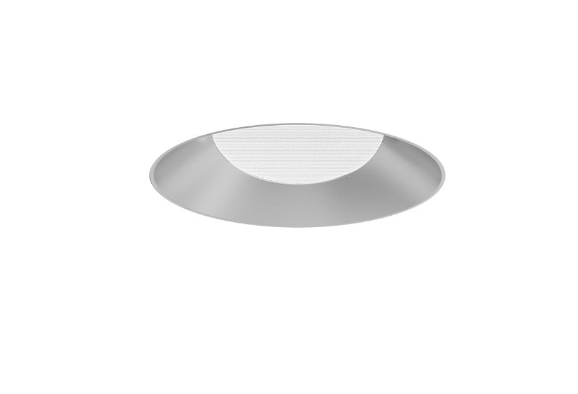 Visual Comfort Architectural ENCL3RRL-L12930WI-S Modern Entra CL 3" Round Wall Wash Flangeless IC Airtight Trim / Remodel Housing - CCT: 3000K - 12W - Reflector Finish: Satin Nickel