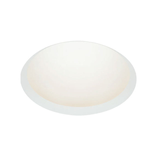 Visual Comfort Architectural EDIT8RL9301W Reflections 8" Indirect Downlight, Flangeless - White Finish - 3000K, 90 CRI - Sky Dome