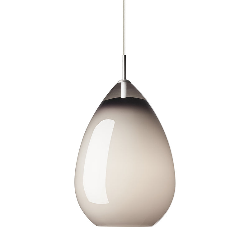 Visual Comfort Architectural 700TDALIGPKS-LED927 Modren Sean Lavin Alina Grande 8.5 inch LED Satin Nickel Pendant Ceiling Light - Shade Color: Smoke