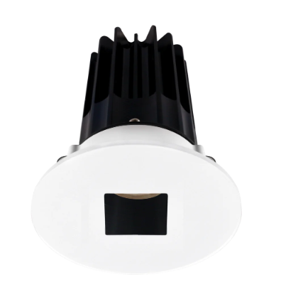 Lotus LED Lights LED-2-S15W-3018K-2RRBZ-2RSH-24D 2 Inch Round Recessed LED Downlight, Wattage 15W, High Output, Color Temperature 3000-1800K, Dim to Warm, 24 Degree Beam Spread, Bronze Reflector, Square Hole Trim