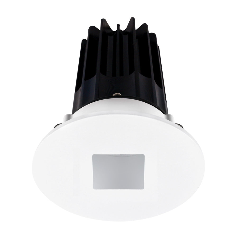 Lotus LED Lights LED-2-S15W-30K-2RRAK-2RSH-60D 2" Recessed LED 15W High Output Designer Series With Beam Angel 60°, 1000 Lumens, CCT 3000K, Alzak Reflector and Square Hole Trim