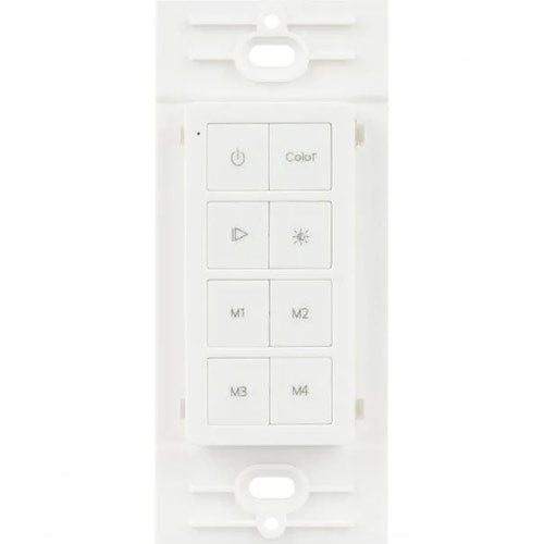 Task Lighting T-C-RGBWC-RF-WT Multi-Color RGB Radio Frequency Wireless 1 Zone LED Controller, White