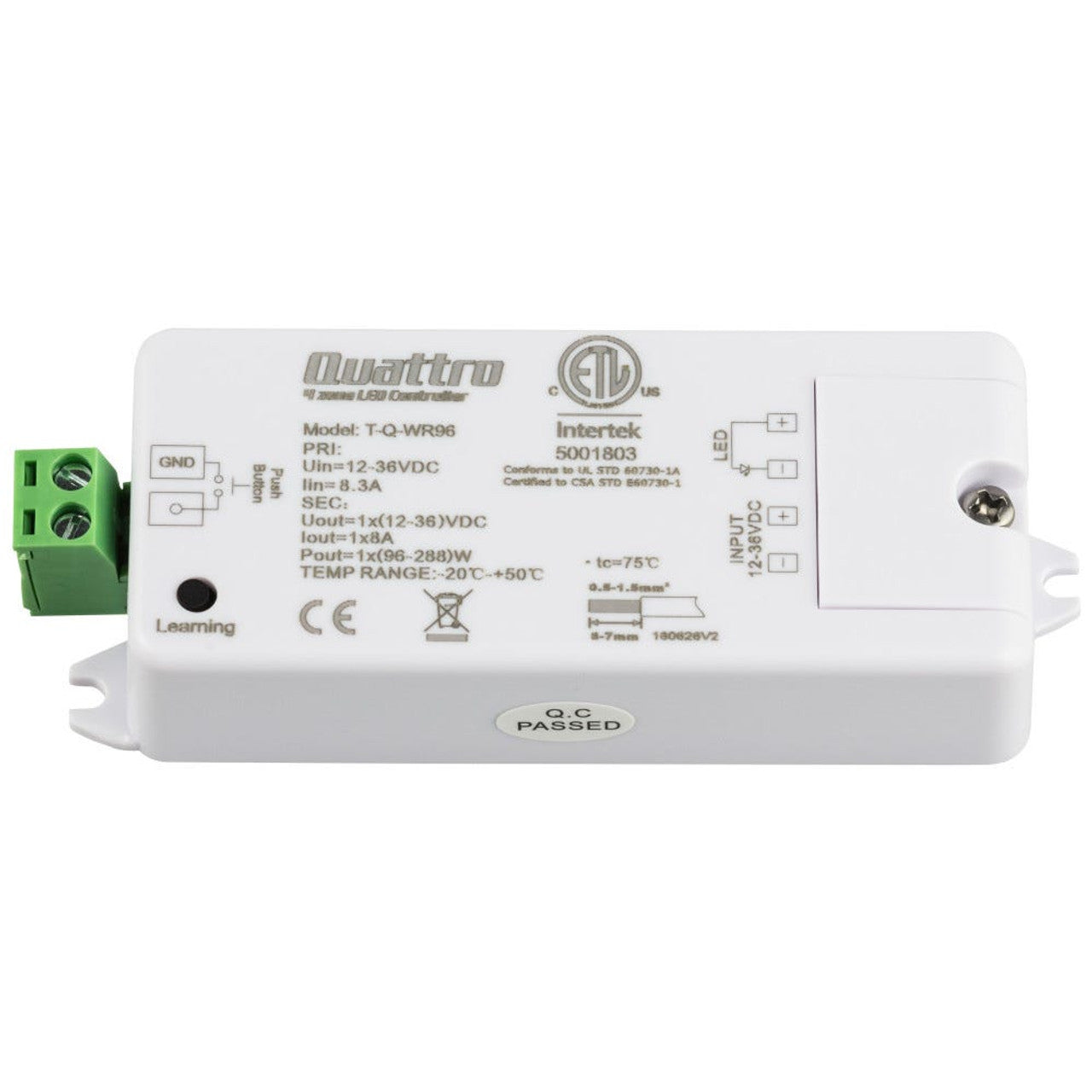 Task Lighting T-Q-WR96 Task Lighting 96 watt LED dimming receiver