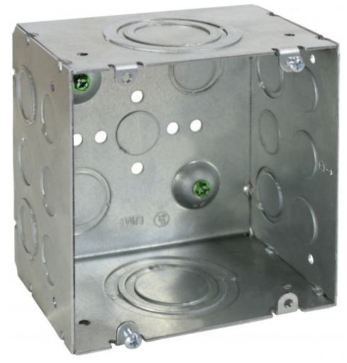 Orbit T5B-50/200 5” Square Box With 1/2” To 1” MKO, 1” To 2” CKO 10 Pack