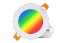 Westgate TC-RSL6-RGBW 6 Inches Wg Smart App Compatible Rgbw Ultra Slim Canless Recessed Lights - Round