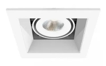 Eurofase Lighting TE161LED-30-4-22 6.5-in 15W Recessed Downlight, Wide, Dim, 120V, 1290 lm, 3000K, White Finish