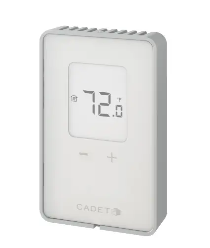 Cadet TEN362DW Double Pole 4-Wire Non-Programmable Electronic Wall Thermostat 1800/3120/3600W Line Voltage Control 120/208/240V
