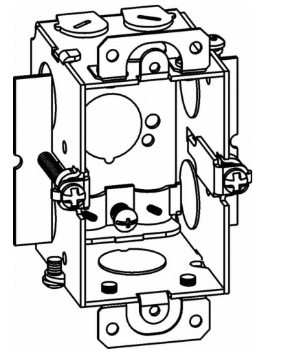 Orbit TGD-1 3-1/2” Deep, Gangable 1-Gang Old Work Tigergrip Box