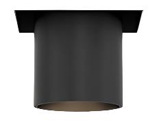Eurofase Lighting TGO1ST01PD1530 Tango 1 Light 15W Square LED Pulldown with Trim, CCT 3000K, Black Finish
