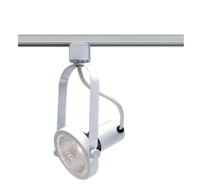 Nuvo TH224 1 Light - PAR38 - Track Head Light - Gimbal Ring - White Finish