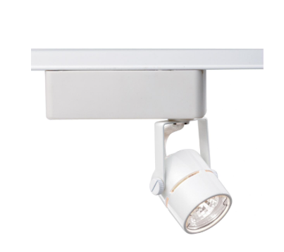 Nuvo TH234 1 Light - MR16 - 12V Track Head Light - Round - White Finish