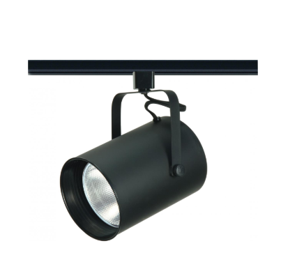 Nuvo TH284 1 Light - R40 - Track Head Light - Straight Cylinder - Black Finish
