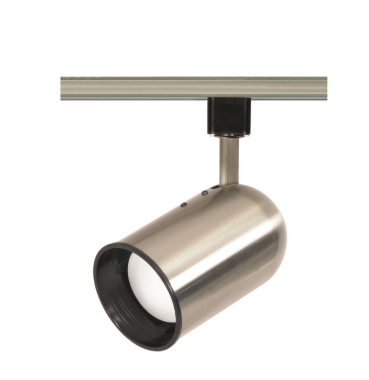 Nuvo TH305 1 Light - R20 - Track Head Light - Bullet Cylinder - Brushed Nickel Finish