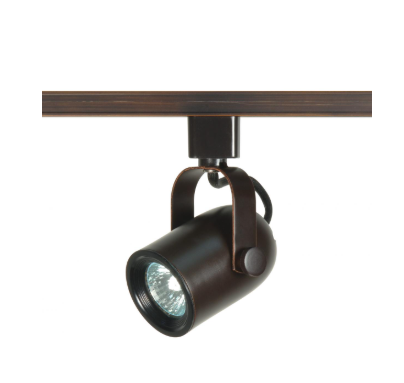 Nuvo TH351 1 Light - MR16 - 120V Track Head Light - Round back- Russet Bronze Finish