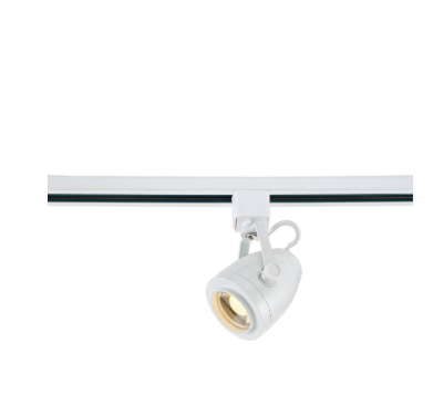 Nuvo TH411 1 Light - LED - 12W Track Head Light - Pinch Back - White - 24 Deg. Beam