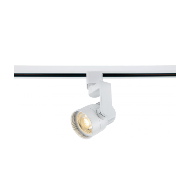 Nuvo TH421 1 Light - LED - 12W Track Head Light - Angle Arm - White - 24 Deg. Beam