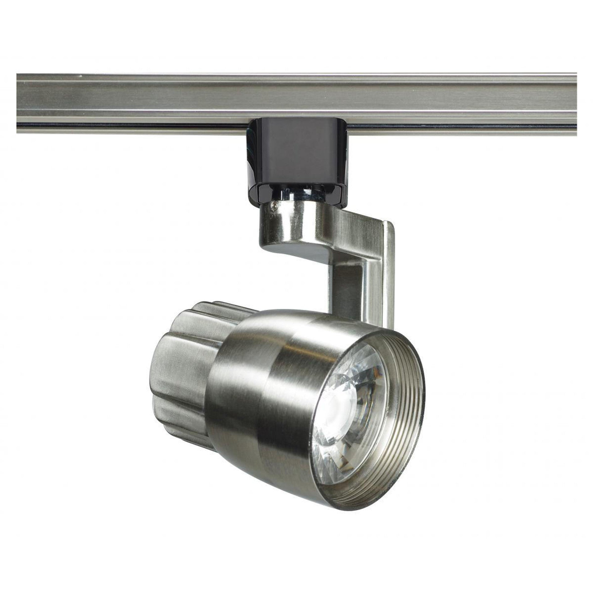 Nuvo TH427 1 Light, LED Track Head, Angle arm, Brushed Nickel, 36 Deg. Beam, Wattage 12W, Color Temperature 3000K