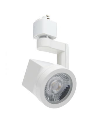 Nuvo TH661 Lantern 12 Watt LED Track Head Light 36 Degree Beam Spread 3000K White Finish