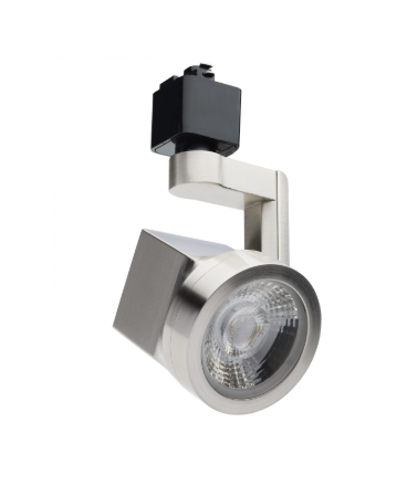 Nuvo TH663 Lantern 12 Watt LED Track Head Light 36 Degree Beam Spread 3000K Brushed Nickel Finish