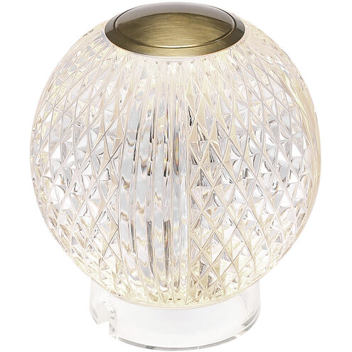 Alora Lighting TL321904NB Marni 4.25 inch 2.00 watt Table Lamp Portable Light Natural Brass Finish