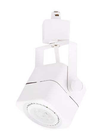 Cyber Tech Lighting TL7STH/WH LED Square Track Head Small (Halo), White Finish