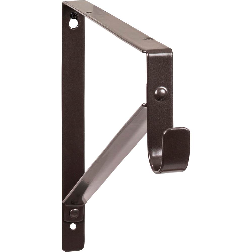 Task Lighting LC9R-CBS-P-BZ Center Bracket Support, Bronze, Lighted Closet Rod