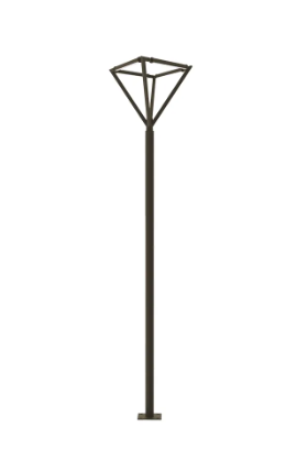Westgate TOL-A4-4L-BR Natural Designer Tree of Light Structure for Open Areas, Wattage 25W, Multi-Color Temperature 3000K/4000K/5000K, Bronze Finish