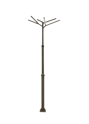 Westgate TOL-KINGS-BR Natural Designer Tree of Light Structure for Open Areas, Wattage 150W, Multi Color Temperature 3000K/4000K/5000K, Bronze Finish