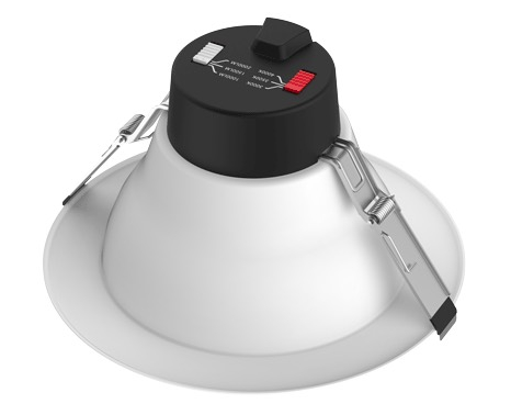 Lotus LED Lights TP120-347-RT4-C-DIM-G1-ES 4" Commercial Recessed Led Downlight - 0-10v Dimming - 3k / 35k / 4k - 500 Thru 1,000 Lumens - 120-277v