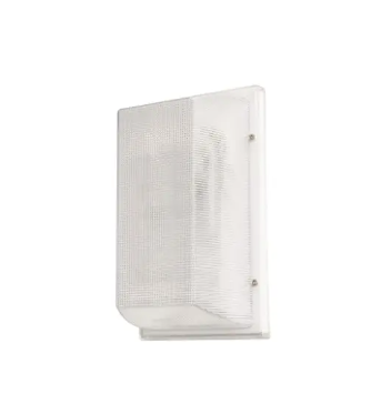 AFX Lighting TPUW700L50WH 11-in 9W LED Outdoor Wall Pack, Open Face, 900 lm, 120V, 5000K, White Finish