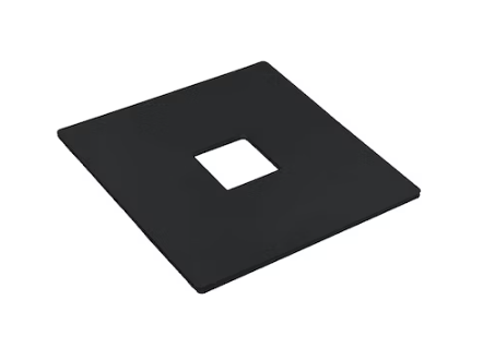 EnvisionLED TS3-SM-OBC-BL Outlet Box Cover for Linear Track Lights, Black