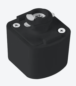 EnvisionLED TS3-SM-PDM-BL Pendant Adapter, for Linear Track Lights, Black