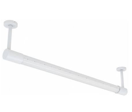 Westgate TSR-IP66-80D-3FT-MCT5-D-WH Tubular Rotatable IP66 Sign Light, 3FT, 20W, 1860lm, 80° Beam Angle, Selectable 2700K |3000K |3500K |4000K |5000K, Mount Canopy